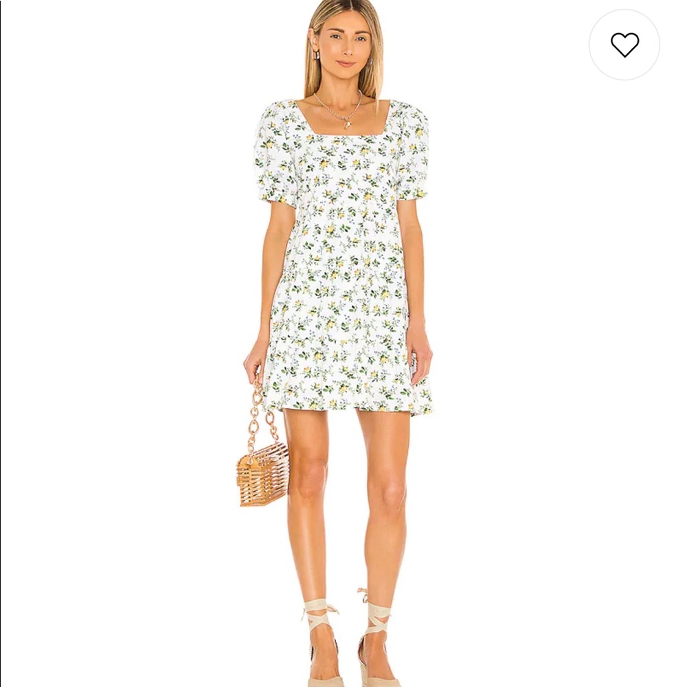NWT FAITHFULL THE BRAND Eladora Mini Dress in Bendita Foral Print